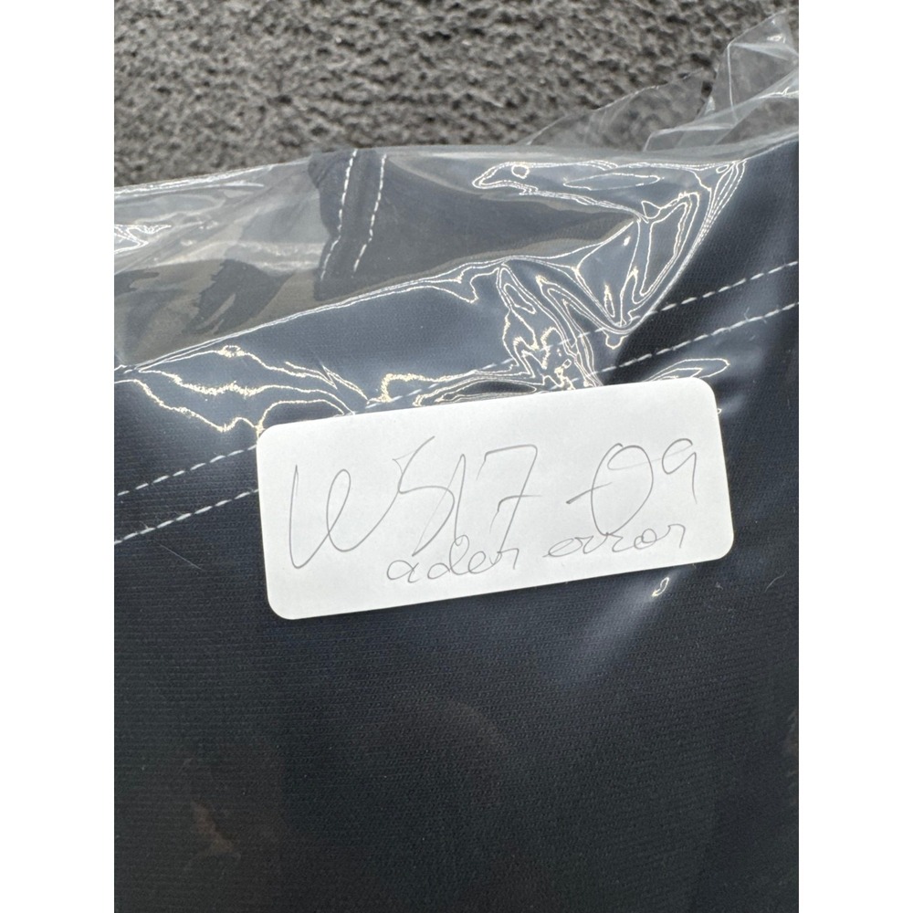 Ader Error FW2021 Embroidered Drawstring Pullover Hoodie Black Mens Size A2 - Picture 16 of 16